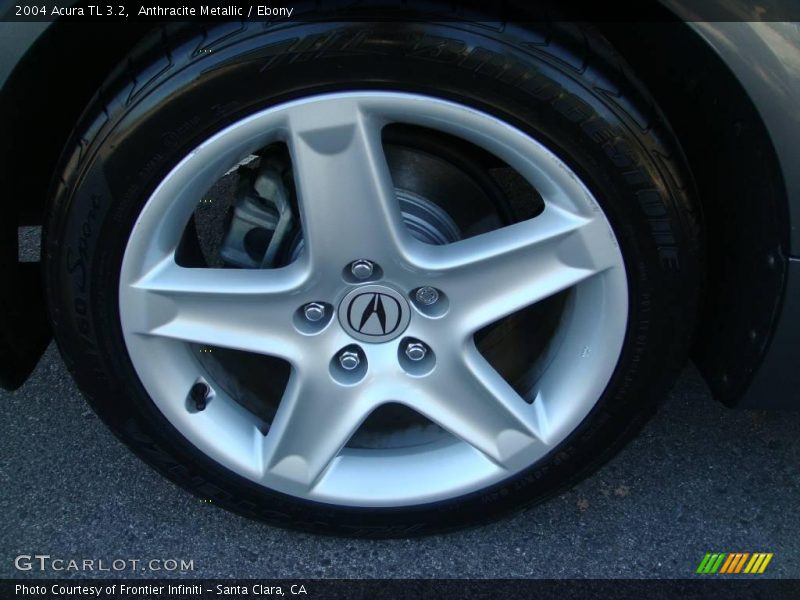 Anthracite Metallic / Ebony 2004 Acura TL 3.2