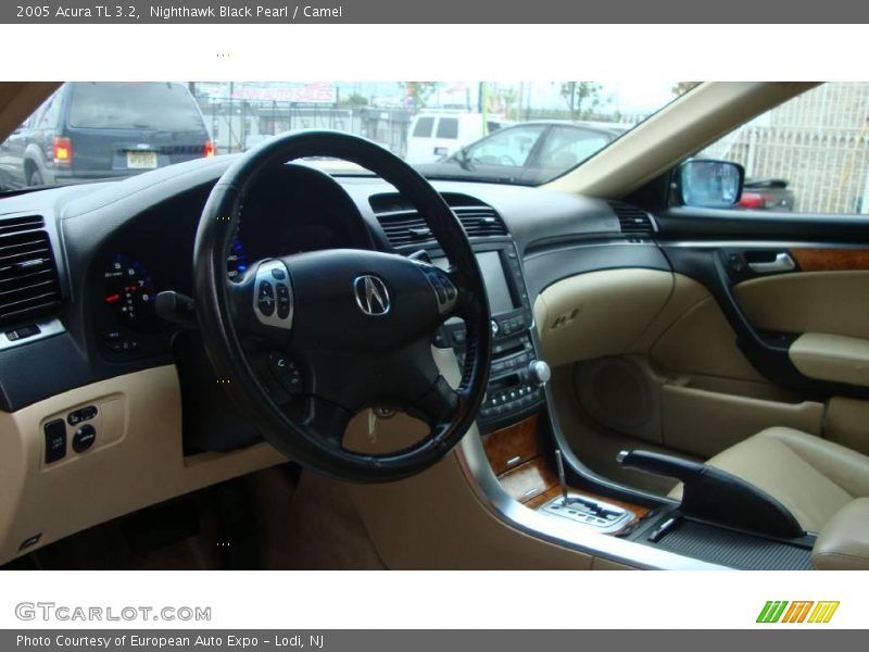 Nighthawk Black Pearl / Camel 2005 Acura TL 3.2