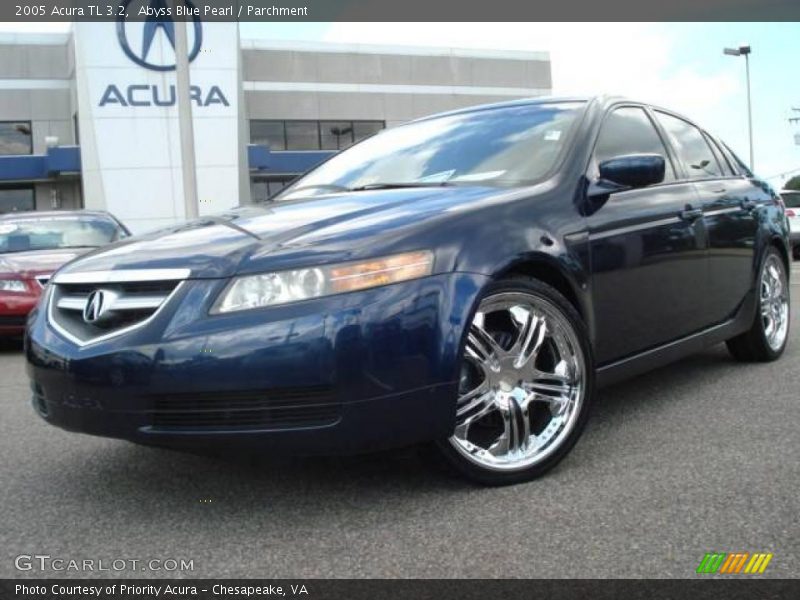 Abyss Blue Pearl / Parchment 2005 Acura TL 3.2