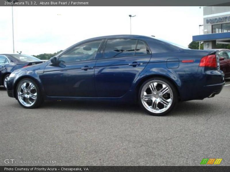 Abyss Blue Pearl / Parchment 2005 Acura TL 3.2