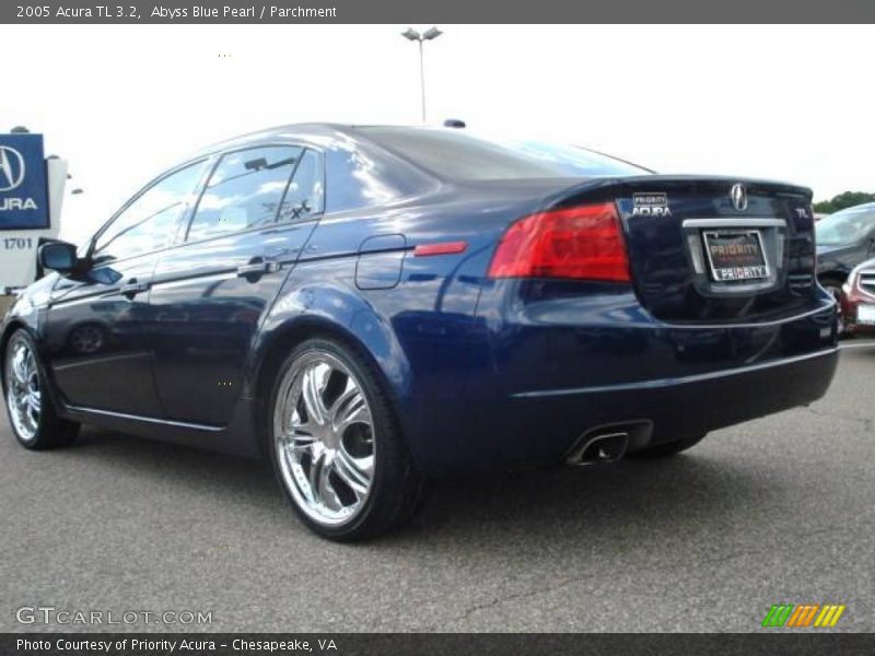 Abyss Blue Pearl / Parchment 2005 Acura TL 3.2