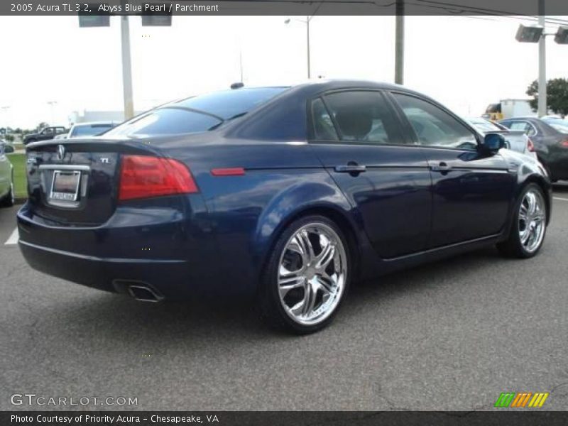 Abyss Blue Pearl / Parchment 2005 Acura TL 3.2