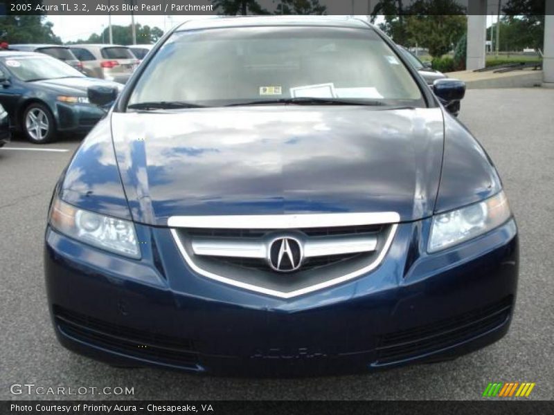 Abyss Blue Pearl / Parchment 2005 Acura TL 3.2