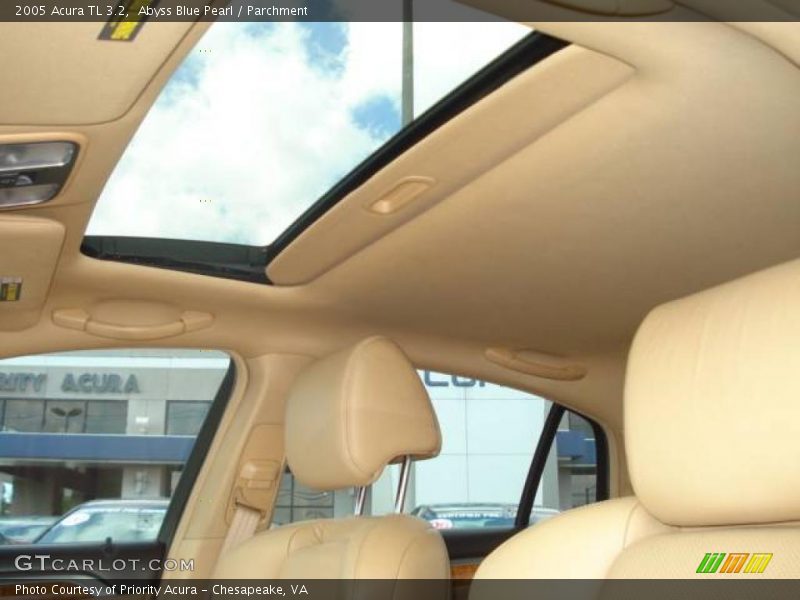 Abyss Blue Pearl / Parchment 2005 Acura TL 3.2