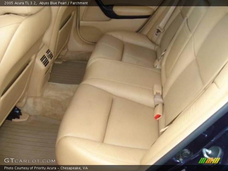 Abyss Blue Pearl / Parchment 2005 Acura TL 3.2