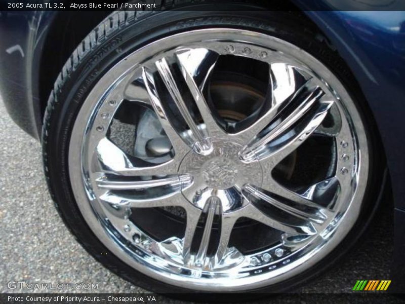 Abyss Blue Pearl / Parchment 2005 Acura TL 3.2