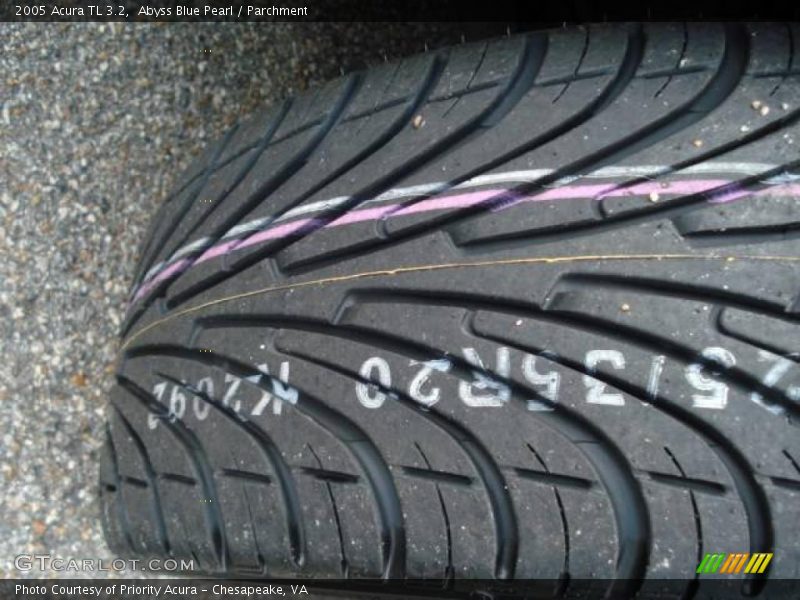Abyss Blue Pearl / Parchment 2005 Acura TL 3.2