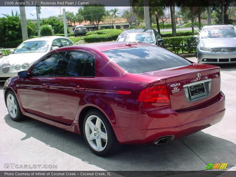 Redondo Red Pearl / Camel 2006 Acura TL 3.2