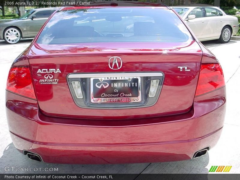 Redondo Red Pearl / Camel 2006 Acura TL 3.2