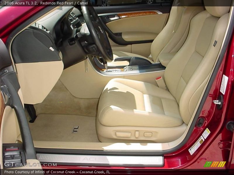 Redondo Red Pearl / Camel 2006 Acura TL 3.2