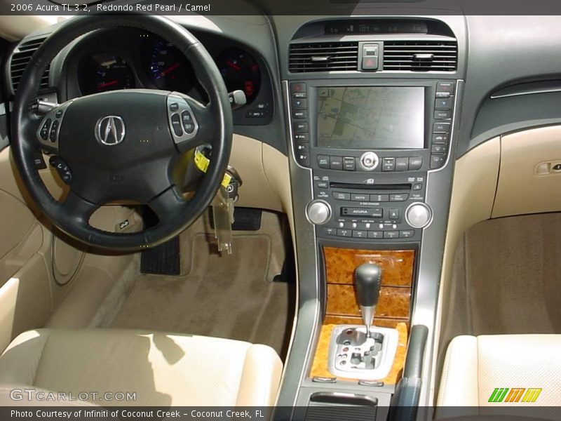Redondo Red Pearl / Camel 2006 Acura TL 3.2