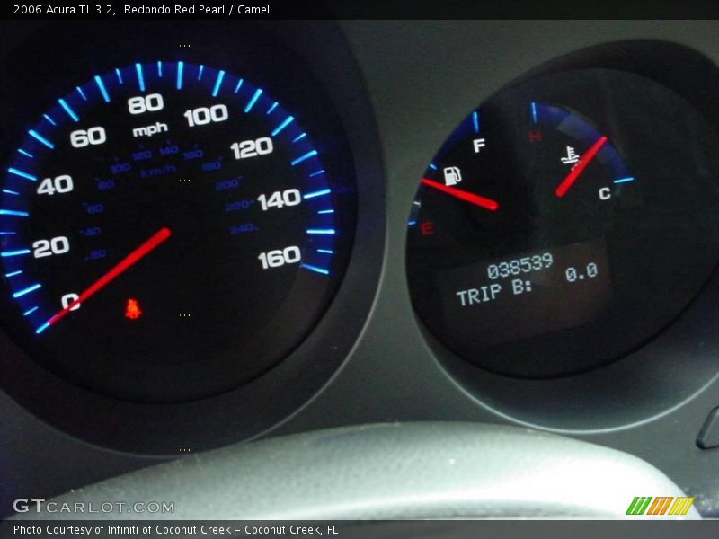 Redondo Red Pearl / Camel 2006 Acura TL 3.2