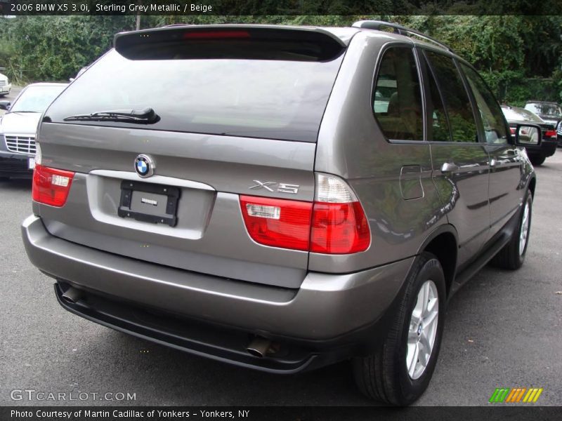 Sterling Grey Metallic / Beige 2006 BMW X5 3.0i