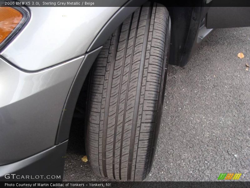 Sterling Grey Metallic / Beige 2006 BMW X5 3.0i