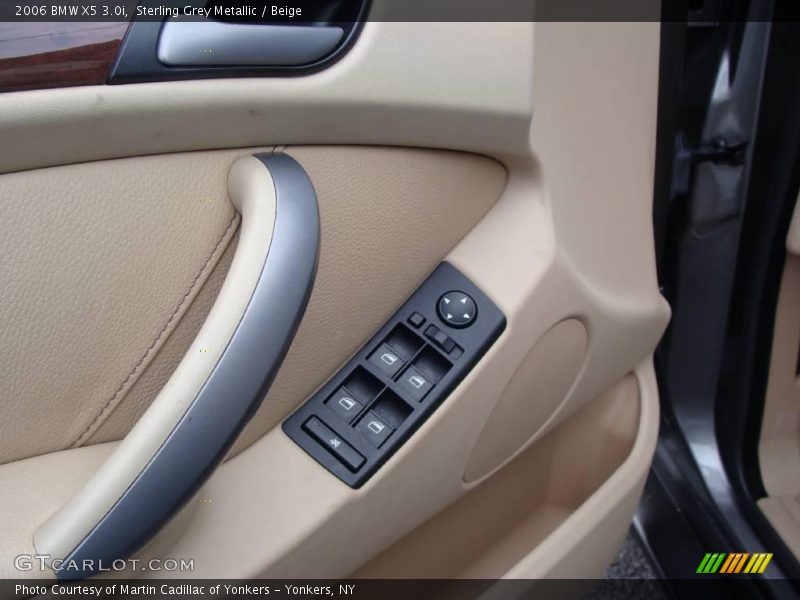 Sterling Grey Metallic / Beige 2006 BMW X5 3.0i