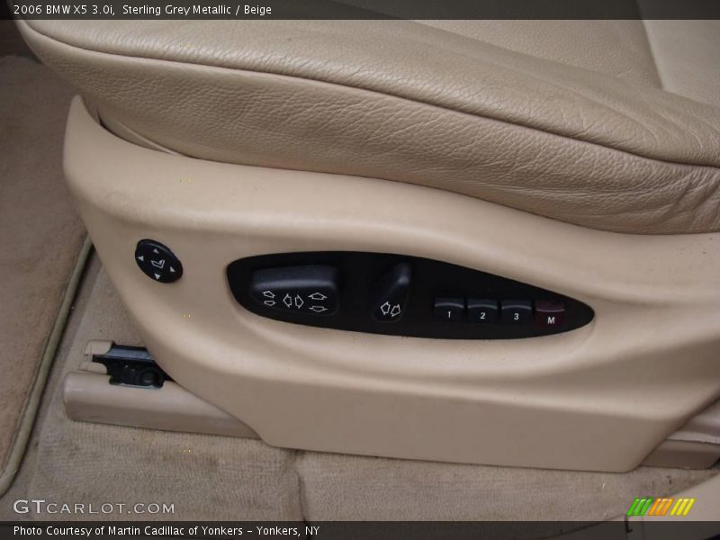 Sterling Grey Metallic / Beige 2006 BMW X5 3.0i