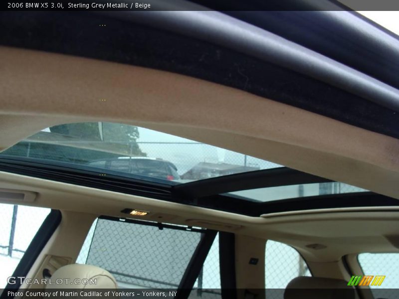 Sterling Grey Metallic / Beige 2006 BMW X5 3.0i