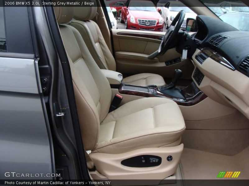 Sterling Grey Metallic / Beige 2006 BMW X5 3.0i
