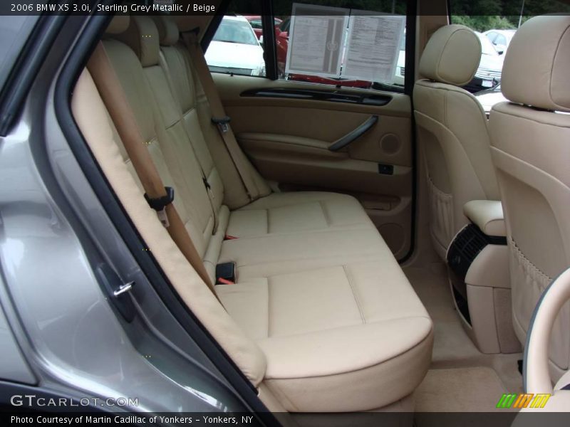 Sterling Grey Metallic / Beige 2006 BMW X5 3.0i