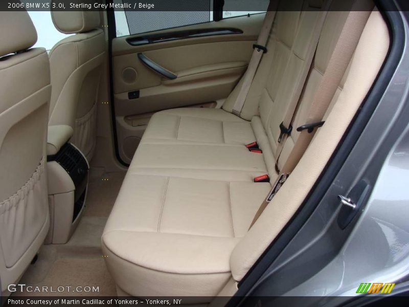 Sterling Grey Metallic / Beige 2006 BMW X5 3.0i