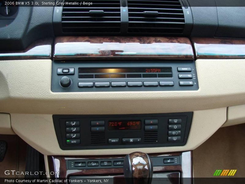 Sterling Grey Metallic / Beige 2006 BMW X5 3.0i