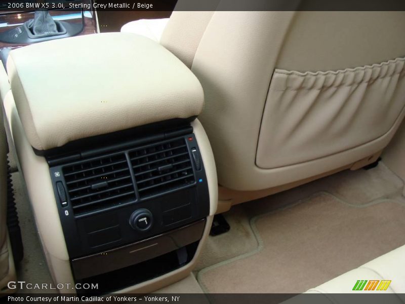 Sterling Grey Metallic / Beige 2006 BMW X5 3.0i