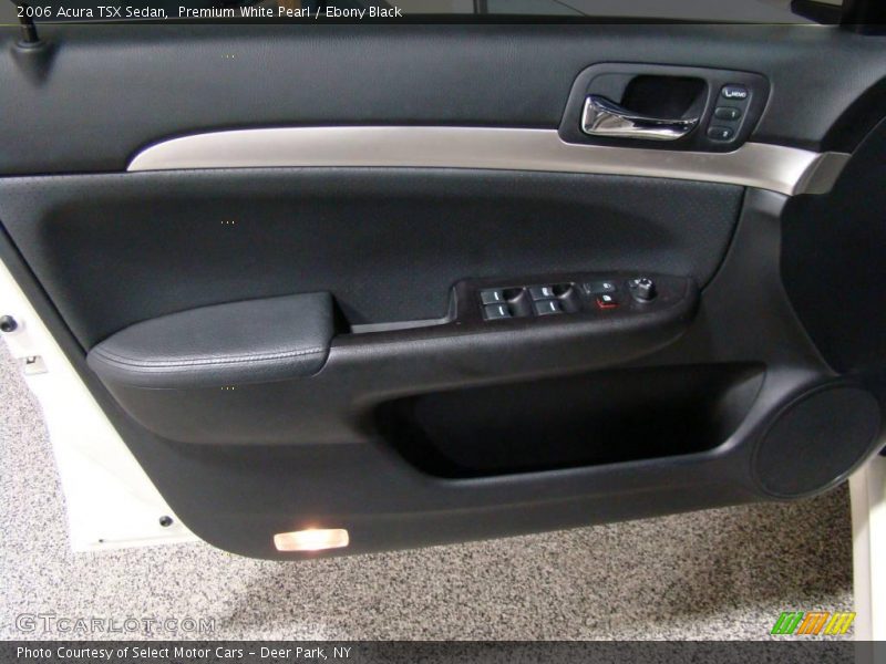 Premium White Pearl / Ebony Black 2006 Acura TSX Sedan