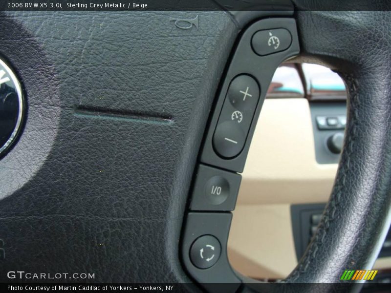 Sterling Grey Metallic / Beige 2006 BMW X5 3.0i