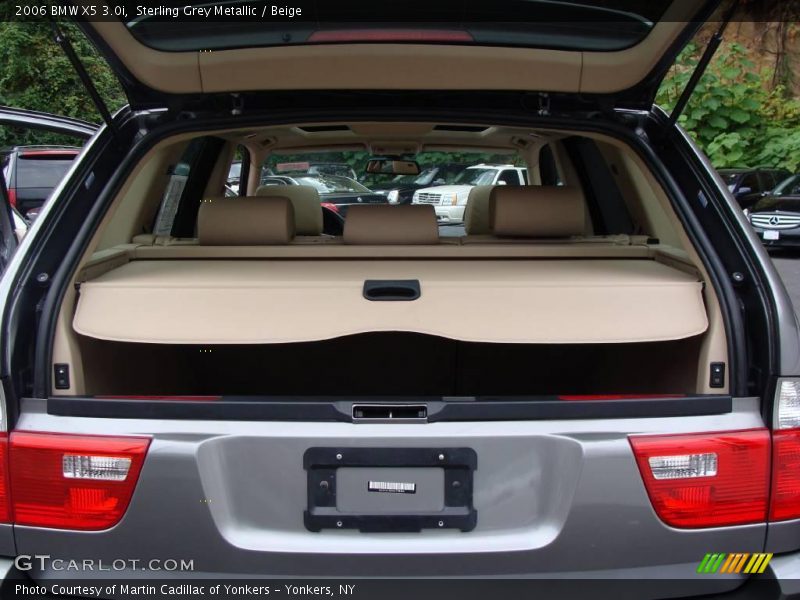 Sterling Grey Metallic / Beige 2006 BMW X5 3.0i