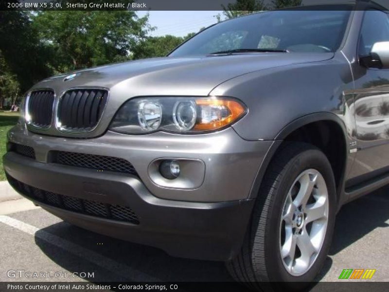 Sterling Grey Metallic / Black 2006 BMW X5 3.0i