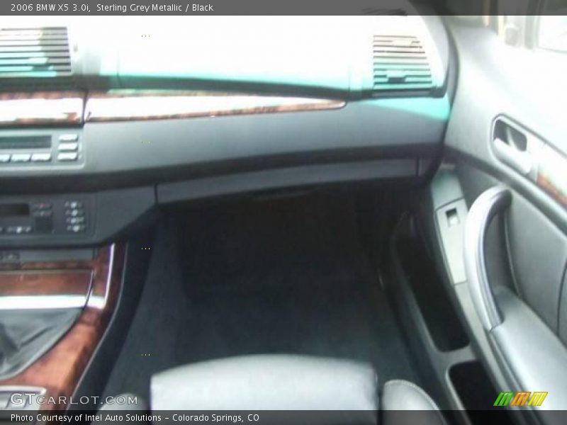Sterling Grey Metallic / Black 2006 BMW X5 3.0i