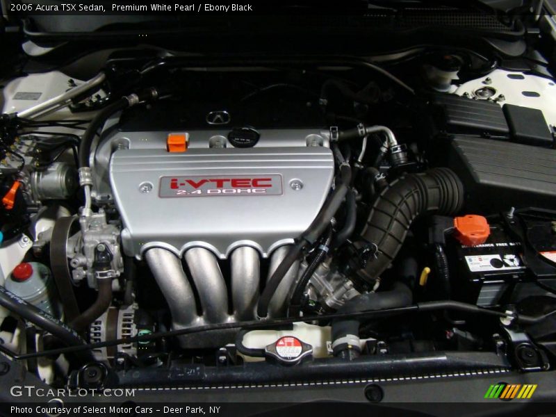 Premium White Pearl / Ebony Black 2006 Acura TSX Sedan