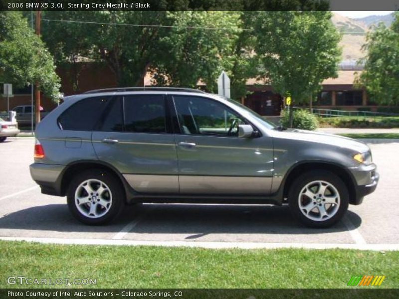 Sterling Grey Metallic / Black 2006 BMW X5 3.0i