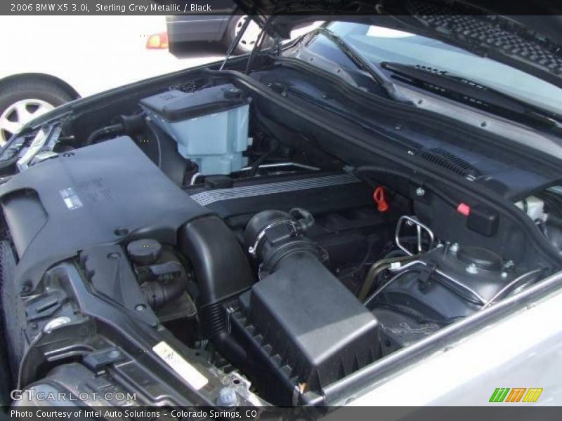 Sterling Grey Metallic / Black 2006 BMW X5 3.0i