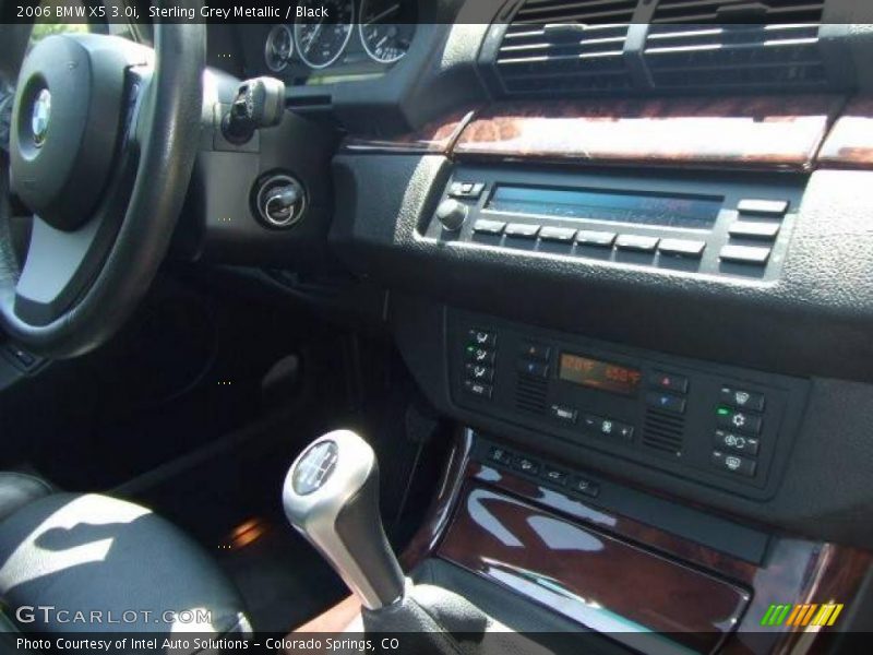 Sterling Grey Metallic / Black 2006 BMW X5 3.0i