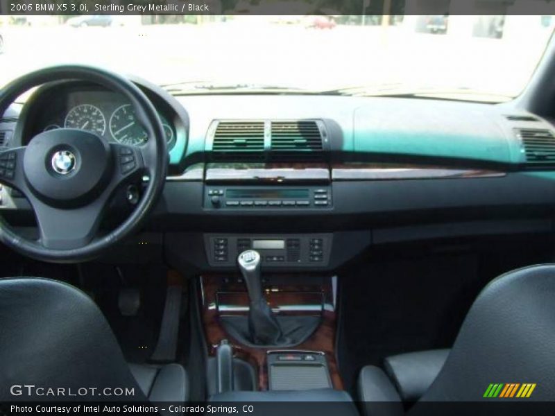Sterling Grey Metallic / Black 2006 BMW X5 3.0i
