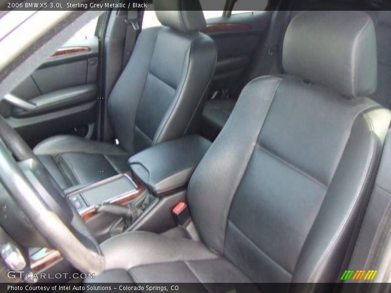 Sterling Grey Metallic / Black 2006 BMW X5 3.0i
