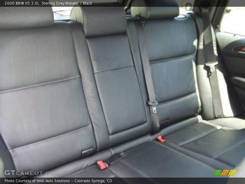 Sterling Grey Metallic / Black 2006 BMW X5 3.0i