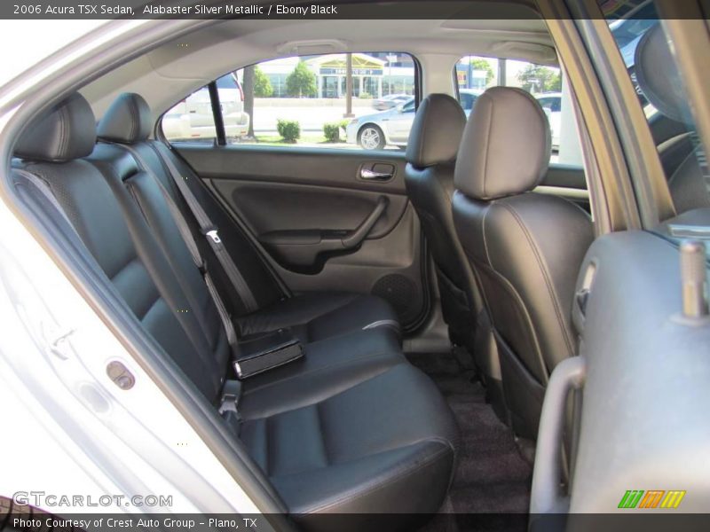 Alabaster Silver Metallic / Ebony Black 2006 Acura TSX Sedan
