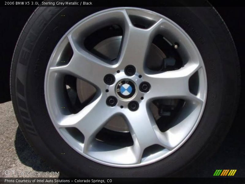 Sterling Grey Metallic / Black 2006 BMW X5 3.0i