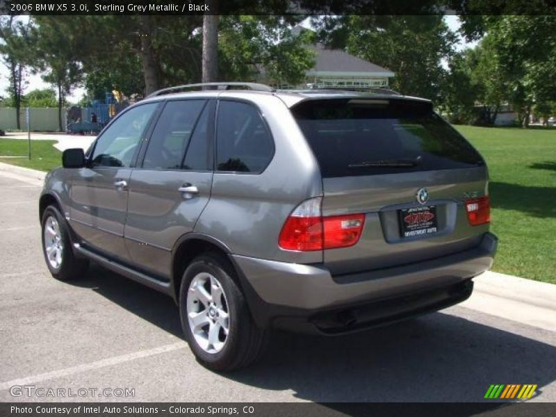 Sterling Grey Metallic / Black 2006 BMW X5 3.0i