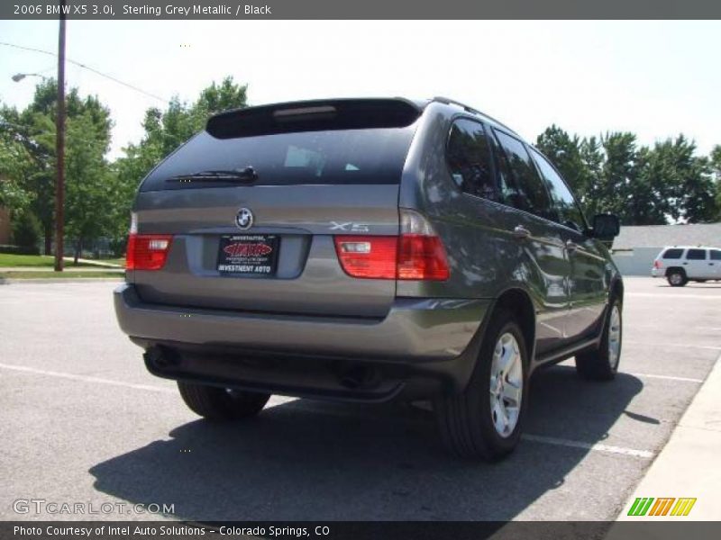 Sterling Grey Metallic / Black 2006 BMW X5 3.0i