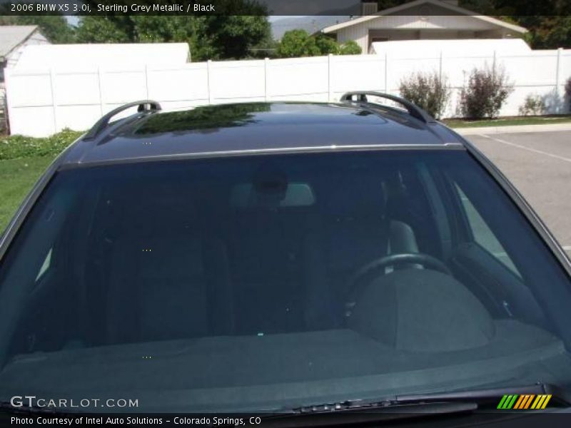 Sterling Grey Metallic / Black 2006 BMW X5 3.0i