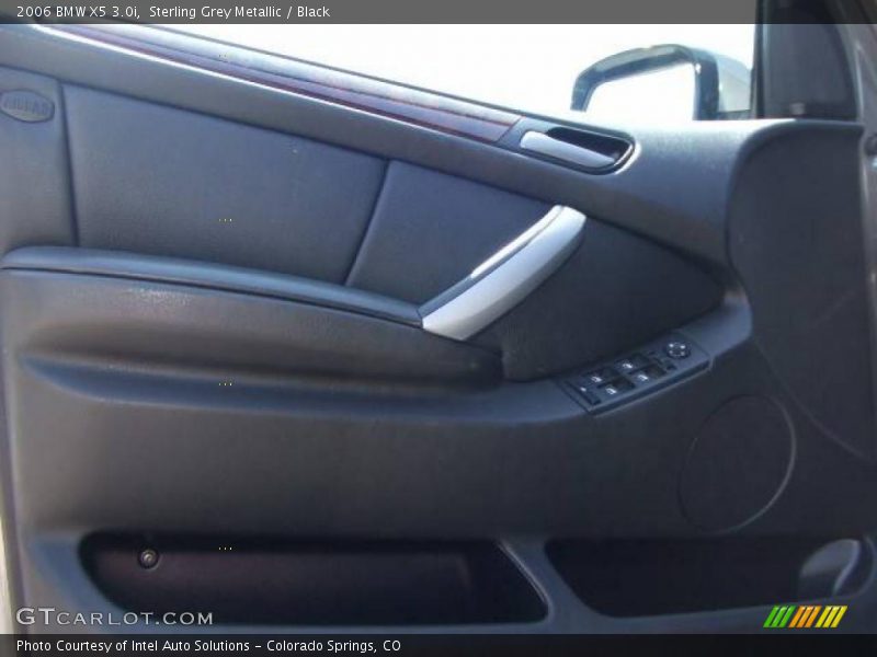 Sterling Grey Metallic / Black 2006 BMW X5 3.0i