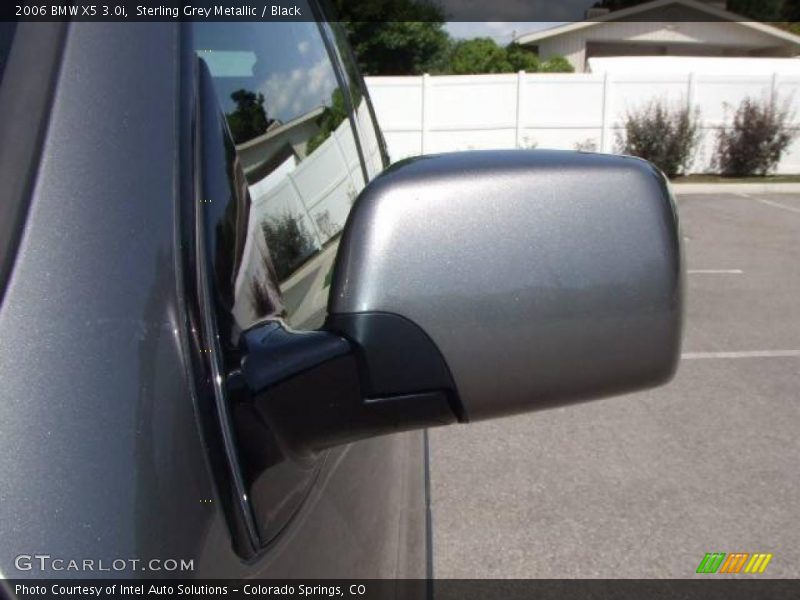 Sterling Grey Metallic / Black 2006 BMW X5 3.0i