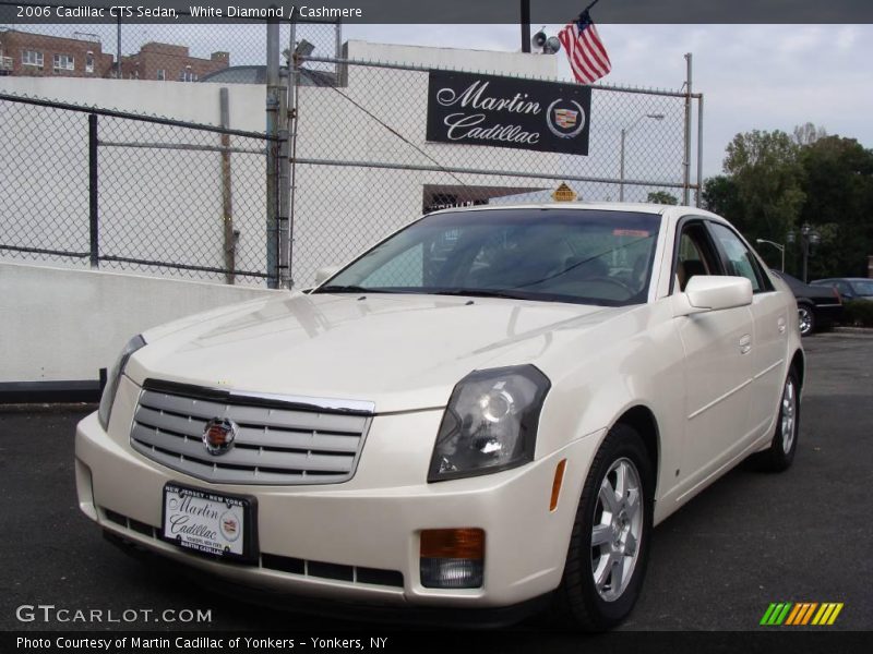 White Diamond / Cashmere 2006 Cadillac CTS Sedan