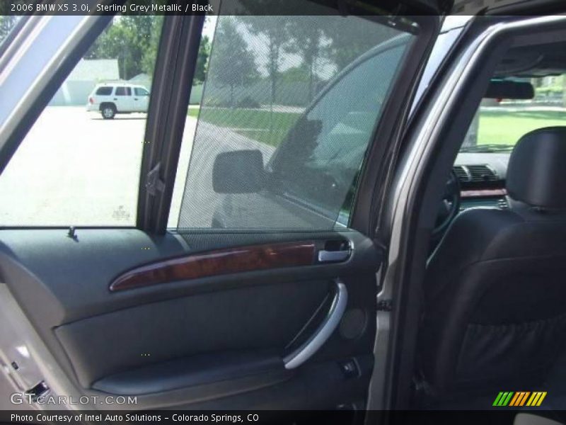 Sterling Grey Metallic / Black 2006 BMW X5 3.0i