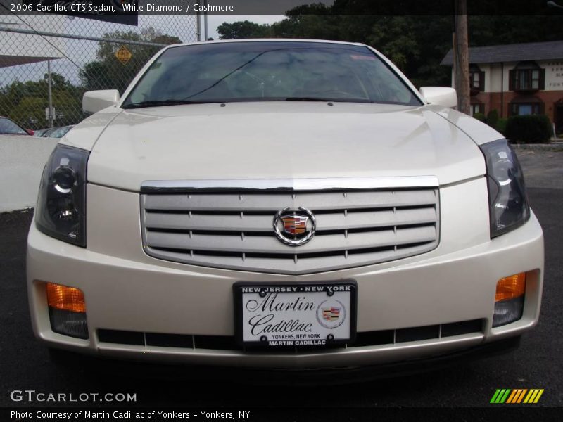White Diamond / Cashmere 2006 Cadillac CTS Sedan