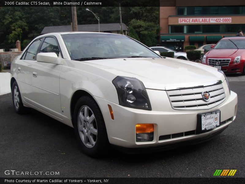 White Diamond / Cashmere 2006 Cadillac CTS Sedan