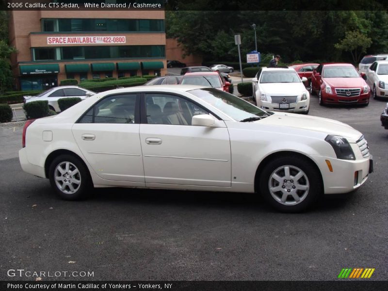 White Diamond / Cashmere 2006 Cadillac CTS Sedan